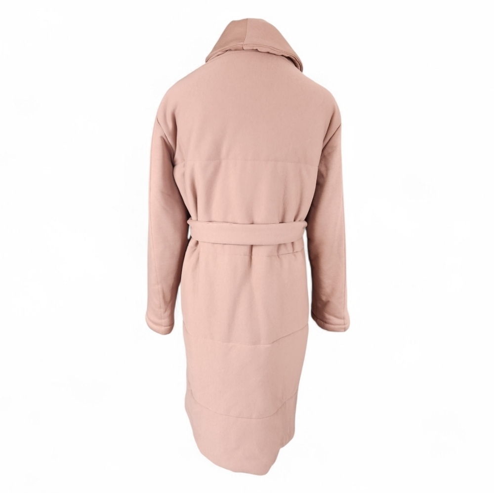 NWOT Amazon Tan Belted Home Coat - Picture 7 of 13